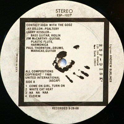 Godz/Contact High With The Godz